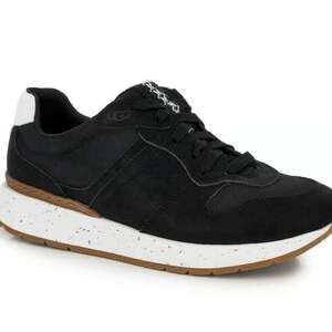 UGG Retrainer Black Suede and Mesh Sneakers